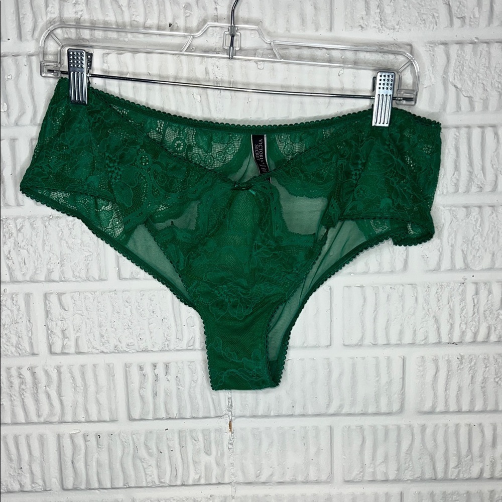 Victoria Secret Very Sexy Cheeky Green Lace Women's Panties